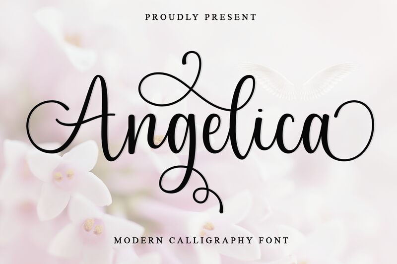 Angelica font | Fonts2u.com