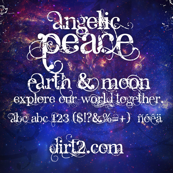 Angelic Peace Schriftart