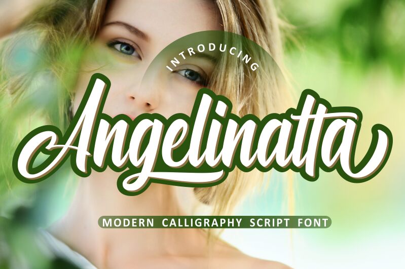 Angelinatta Schriftart