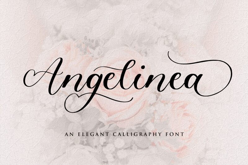 Angelinea Schriftart
