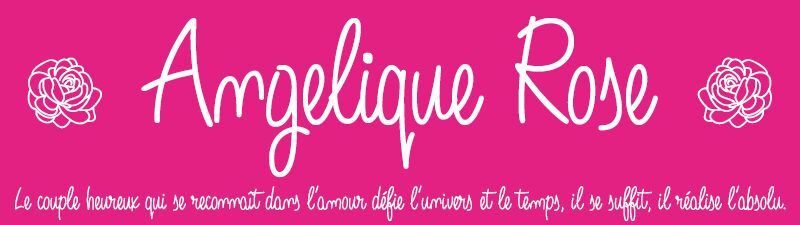 Angelique Rose Czcionka