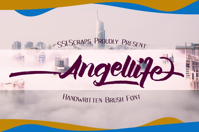 Angellife Schriftart