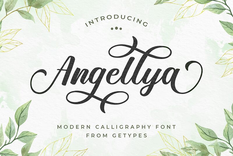 Angellya font | Fonts2u.com