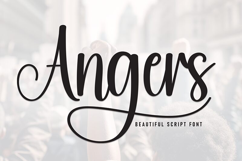 Angers Schriftart