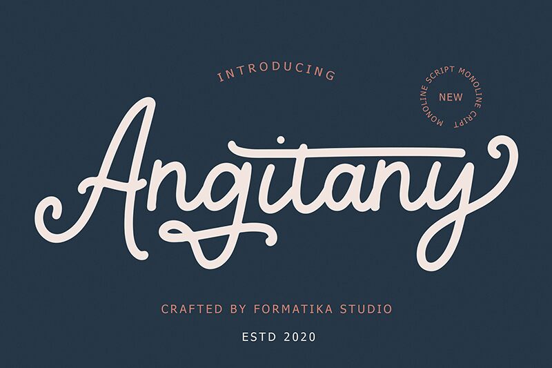 Angitany font | Fonts2u.com