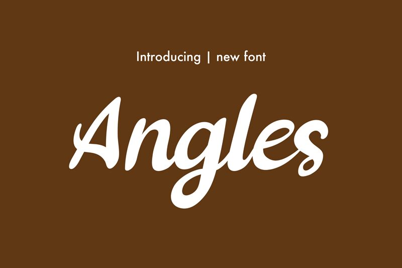 Angles Schriftart