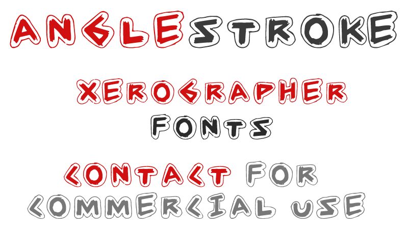AngleStroke Carattere