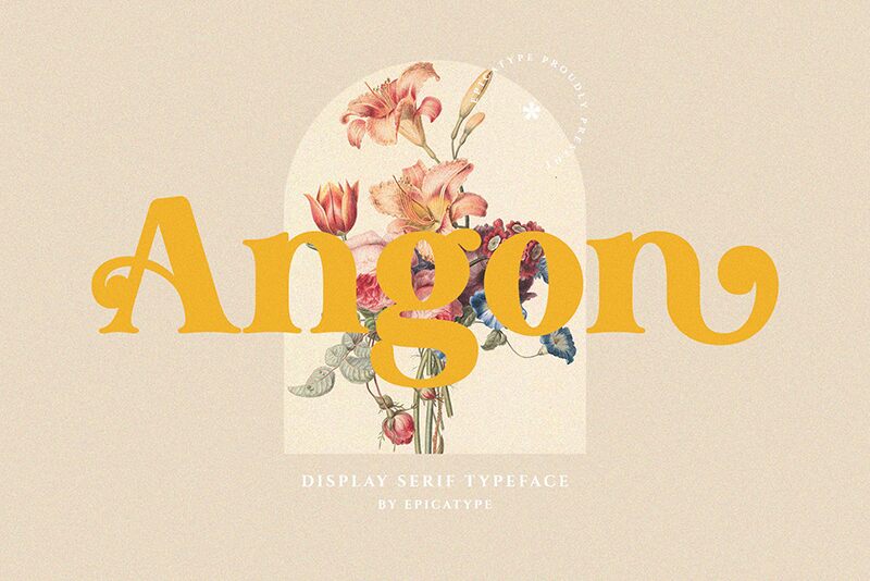 Angon Schriftart