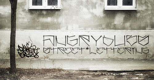 angrydubs Schriftart