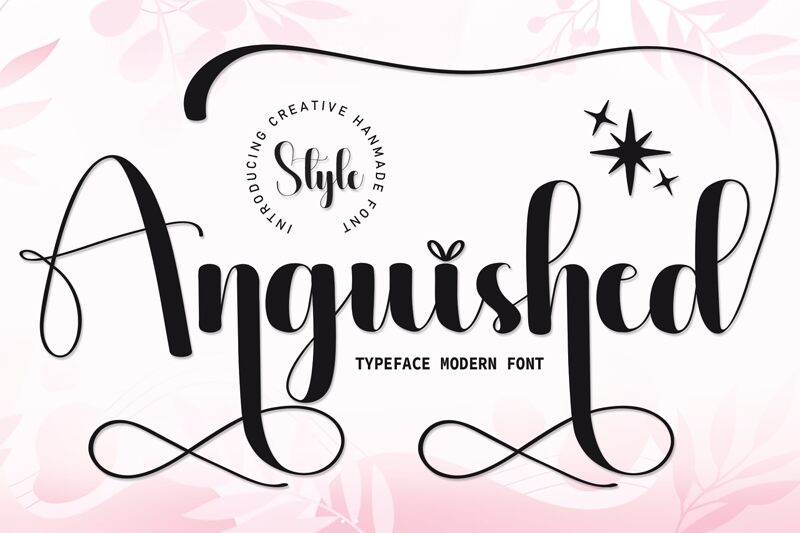 Anguished Czcionka