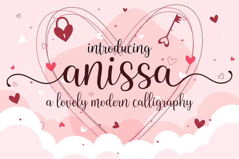 Anissa フォント