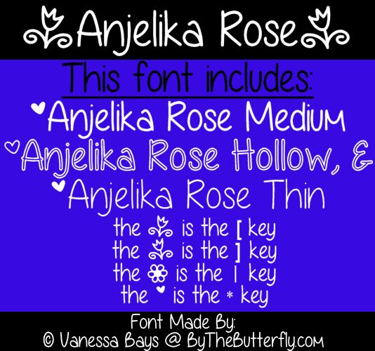 Anjelika Rose Carattere