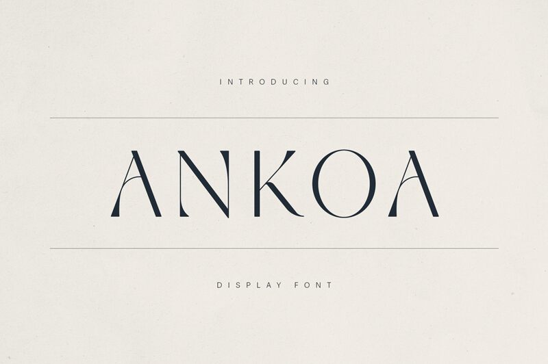 Ankoa Font