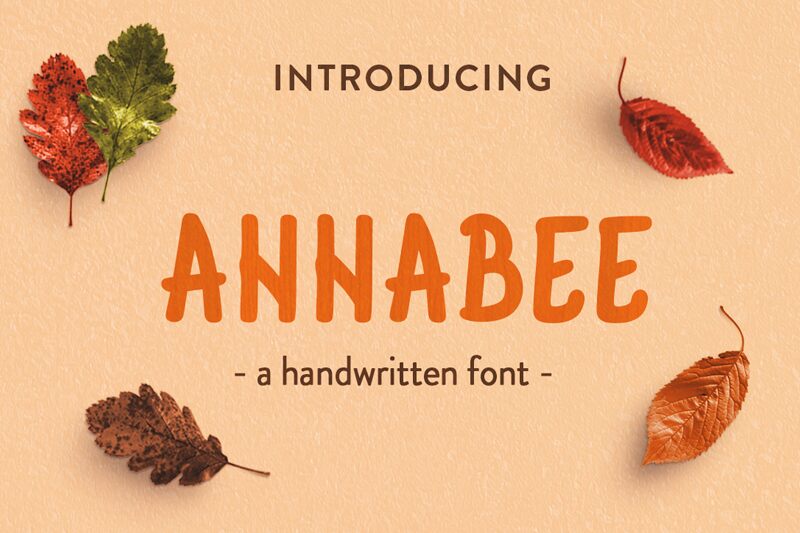 AnnaBee 字体