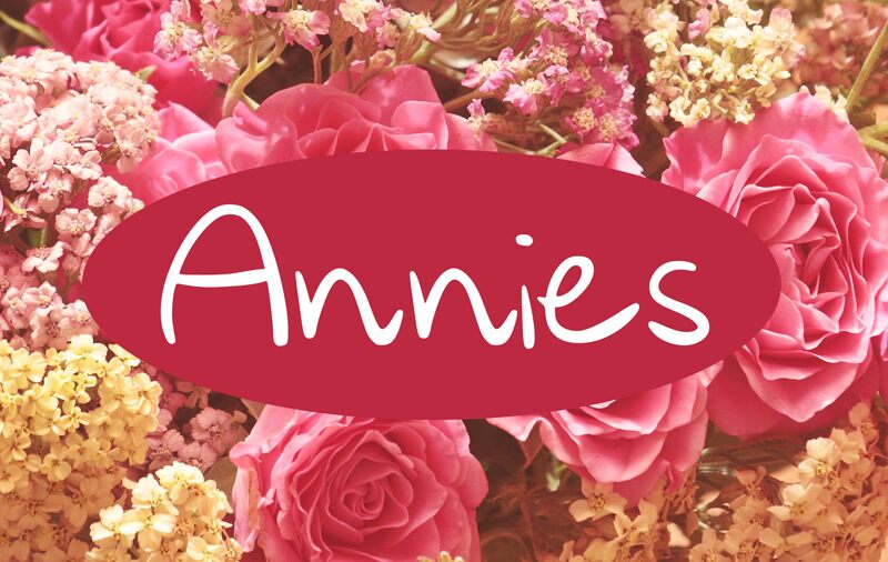 Annies フォント