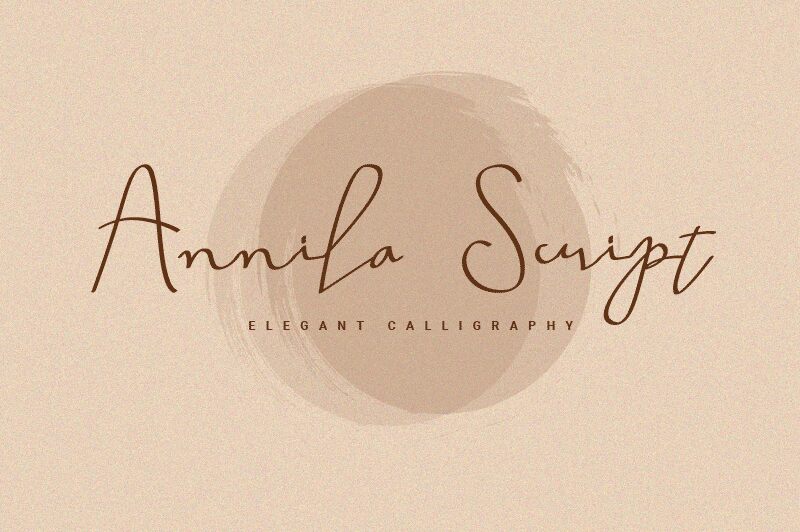 Annila Script font