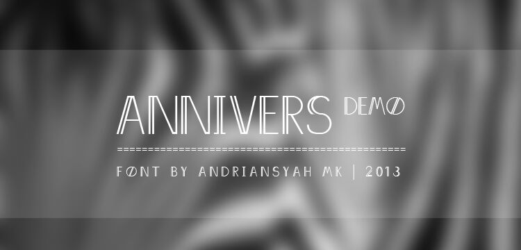 Annivers Czcionka