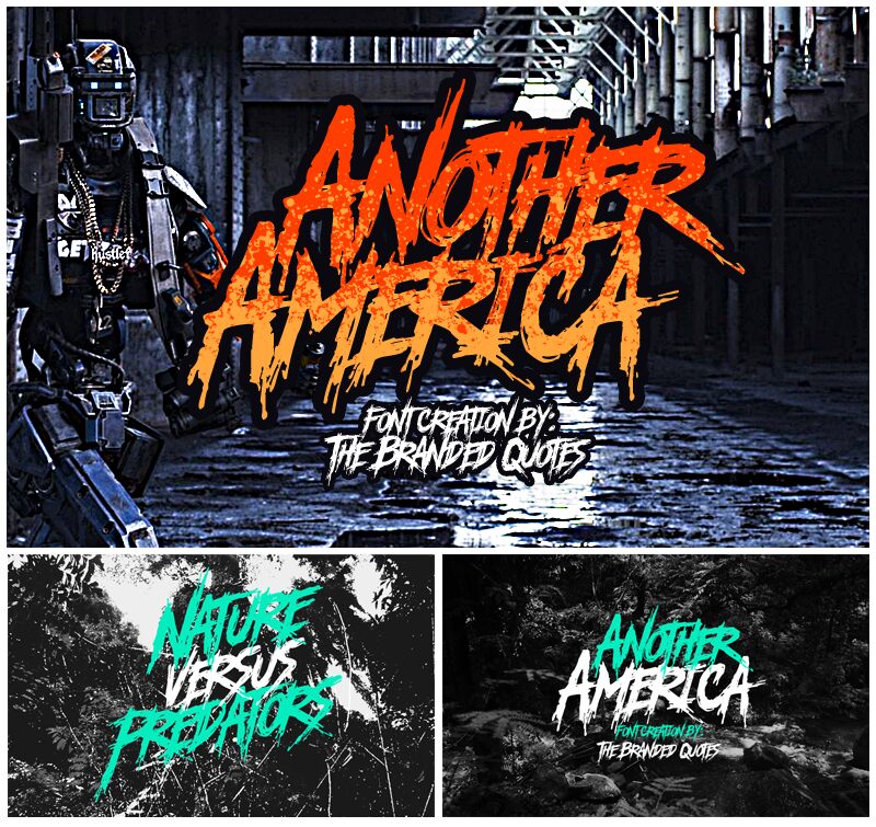 Another America Schriftart