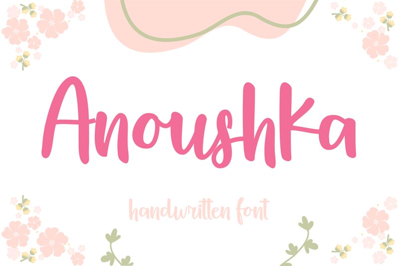 Anoushka Schriftart