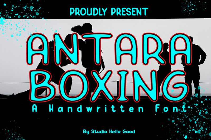 Antara Boxing Schriftart