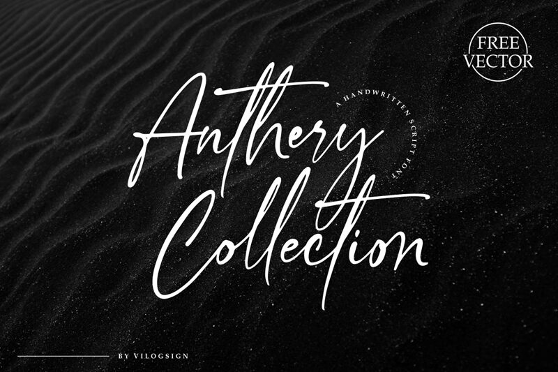 Anthery Collection Schriftart