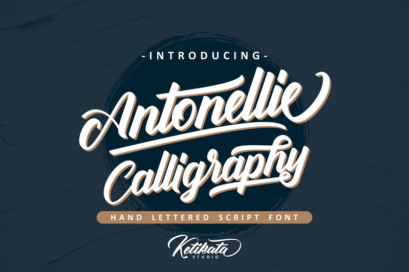 Antonellie Calligraphy Czcionka
