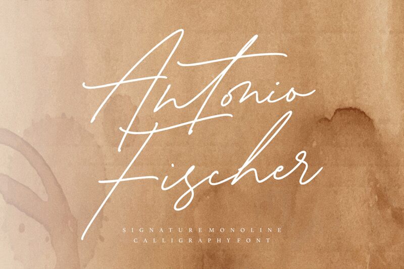 Antonio Fischer 字体