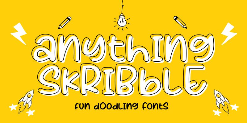 Anything Skribble Carattere