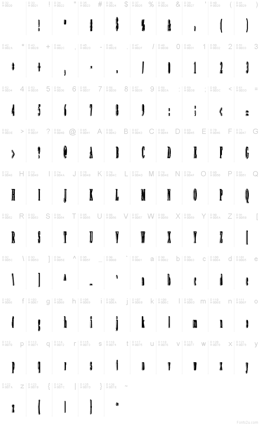 an-irritating-speck-font