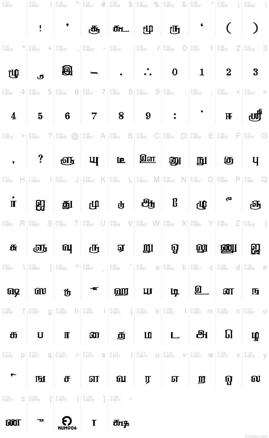 Anantha Regular font