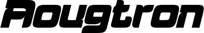 Aougtron slant