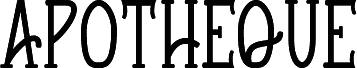 Apotheque Regular