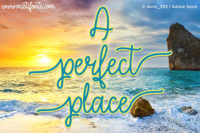 A Perfect Place Schriftart