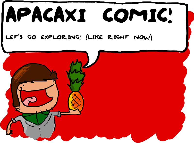 Apacaxi_Comic_ الخط 