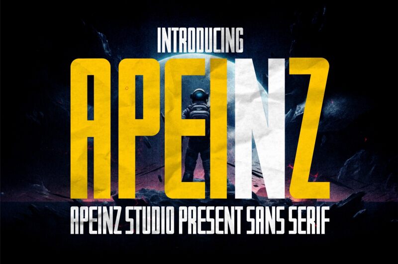 APEINZ Schriftart