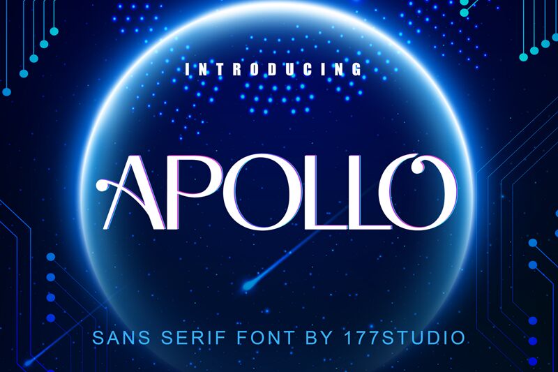 APOLLO Schriftart