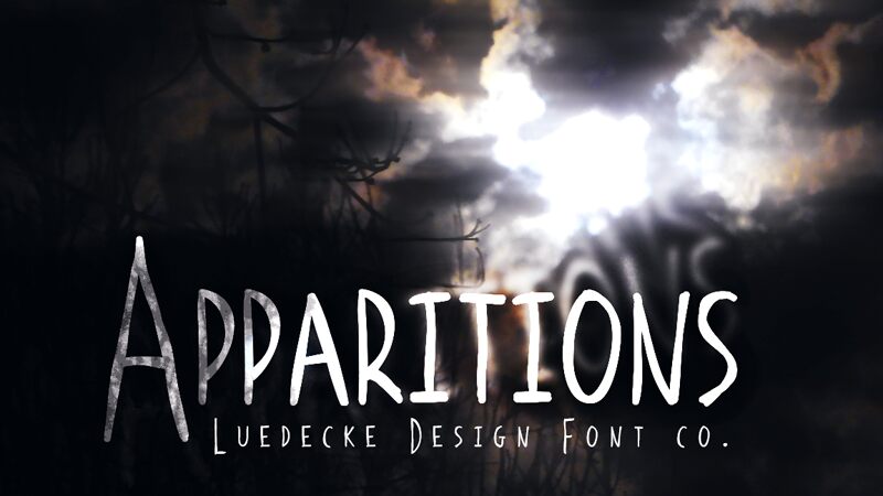 Apparitions Шрифт