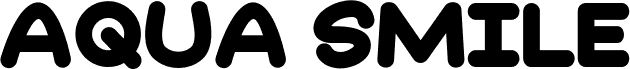 Aqua Smile font