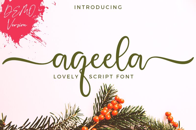 Aqeela Schriftart