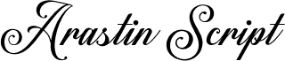 Preview of the Arastin Script FREE DEMO Regular font