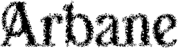 Preview of the Arbane Unfocus Demo Regular font