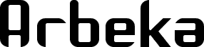 Arbeka  Bold