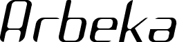 Arbeka  LightItalic