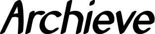 Preview of the Archieve Bold Italic font