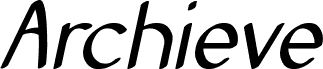 Preview of the Archieve Italic font