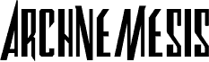 Archnemesis Bold フォント