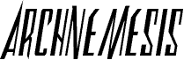 Archnemesis Condensed Semi-Ita フォント