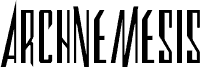 Archnemesis Condensed フォント