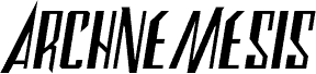 Archnemesis Expanded Semi-Ital フォント