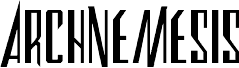 Archnemesis フォント
